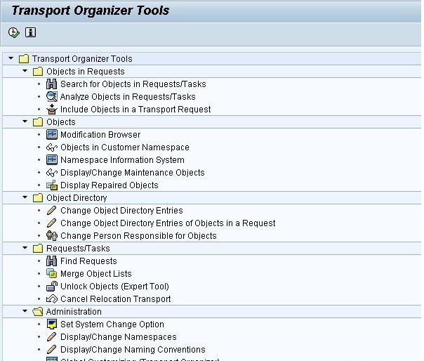SE03 - Transport Organizer Tools